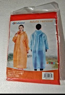Raincoat poncho jacket
