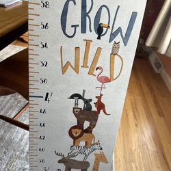 Kids Wooden Growth Chart