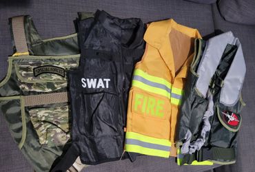 Costume Vests - Size 3T/4T