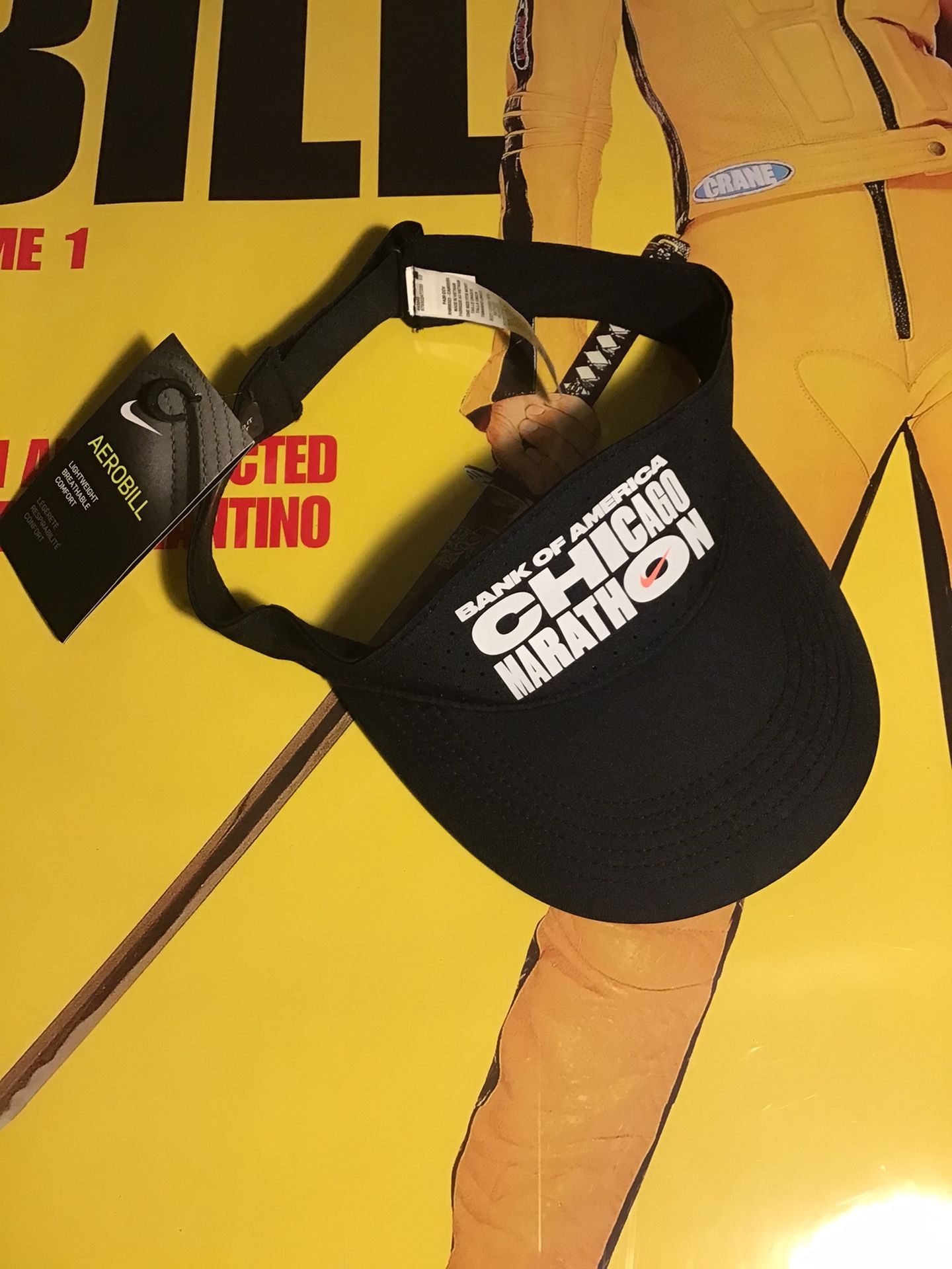Nike Running Aerobill Visor Hat - Bank Of America Chicago Marathon