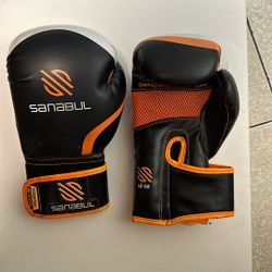 Sanabul 12 Oz Essential Gel Gloves For Training, Punching And Sparring
