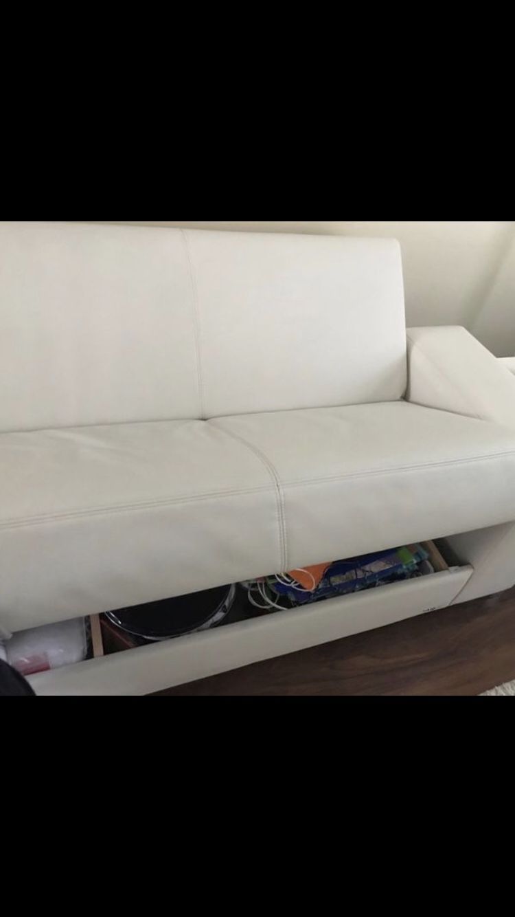 white leather couch with storage, futon sofa with storage