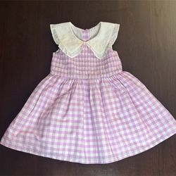 Collared Gingham Dress from Janie and Jack