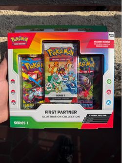 Pokémon TCG 30th Anniversary First Partner Illustration Collection Series 1 Box - Sealed