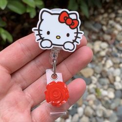 Hello Kitty Badge Holder 