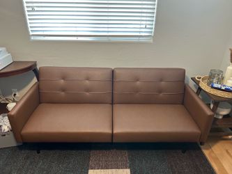 New pleather couch