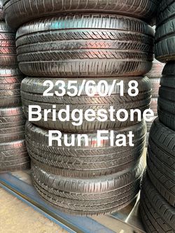 235/60/18 (4) Bridgestone Alenza A/S02 Run Flat