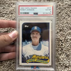 Randy Johnson PSA six