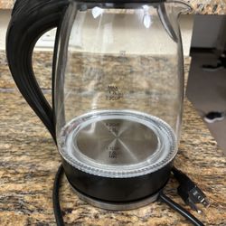 Electric Tea Kettle $20  Used like new.   Pick up in Santa Clara.   Cash or Venmo. 