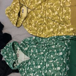 Exclusive Bape gold memeber hoodies