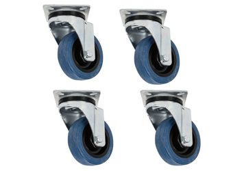 RCF AC-4CASTER-SET-LOCK, Locking Castors for Subwoofers - 4 Pack