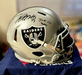 Davante Adams Signed Helmet 