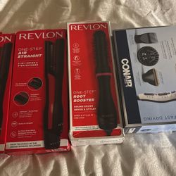 REVLON.   Cepillos.  4x100