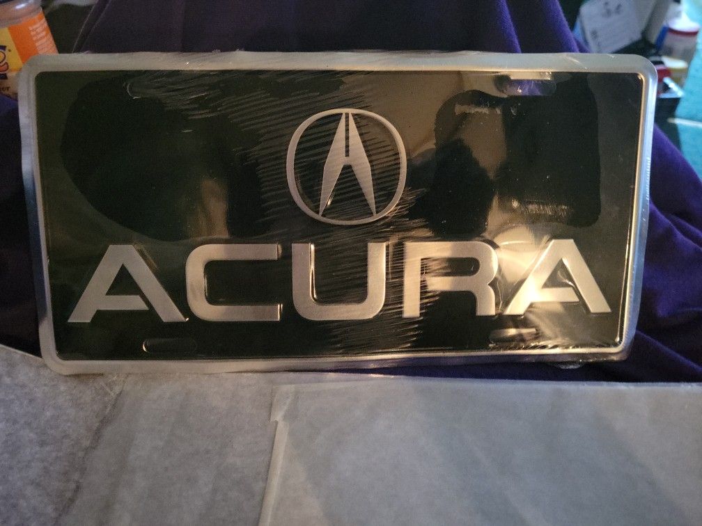 Acura Plate
