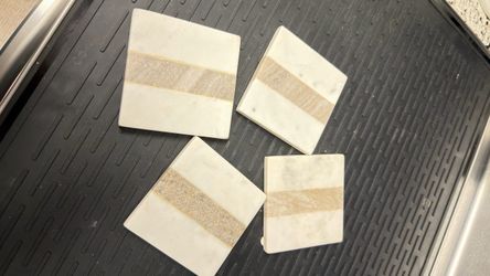 Marble Stone Coasters Set of 4
