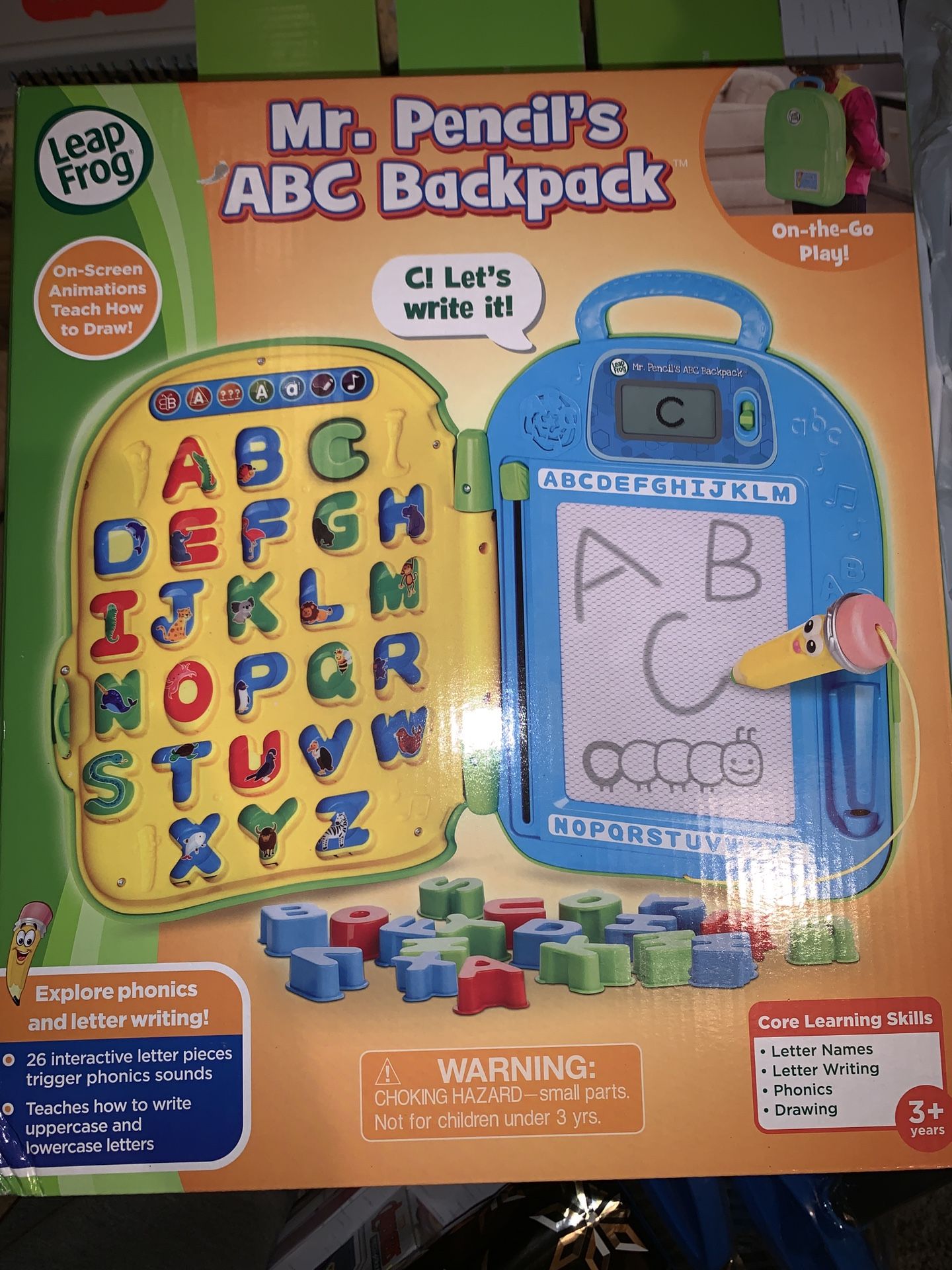 Brand New ABC Backpack