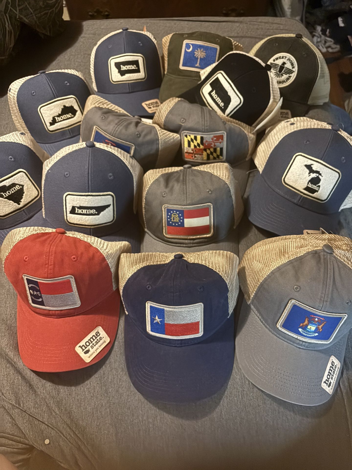 Baseball Caps home state apparel New with tags  Find your state