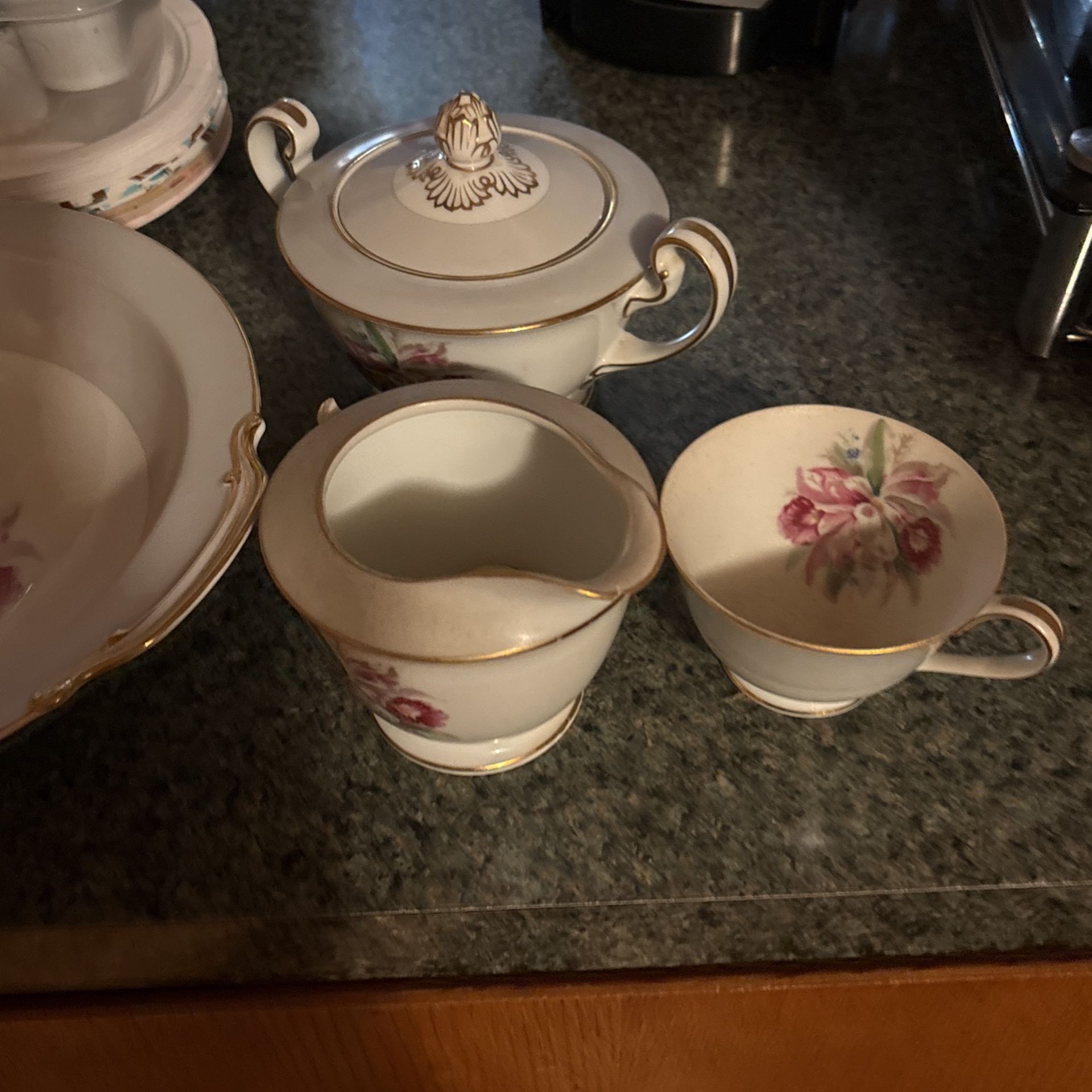 Antique China, Five Pieces