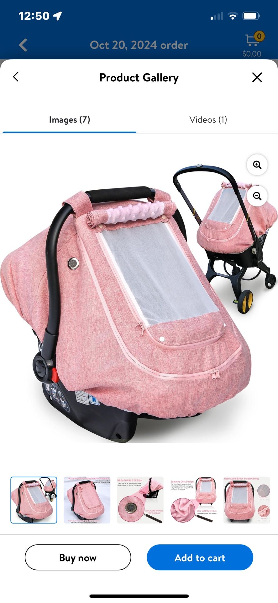 Winter Stroller Cover 