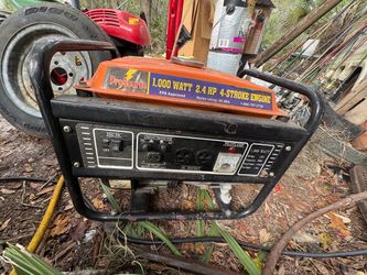 ProSource 1000W 2.4HP 4-Stroke Gas Generator