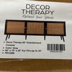 Tv Table / Entertainment Console