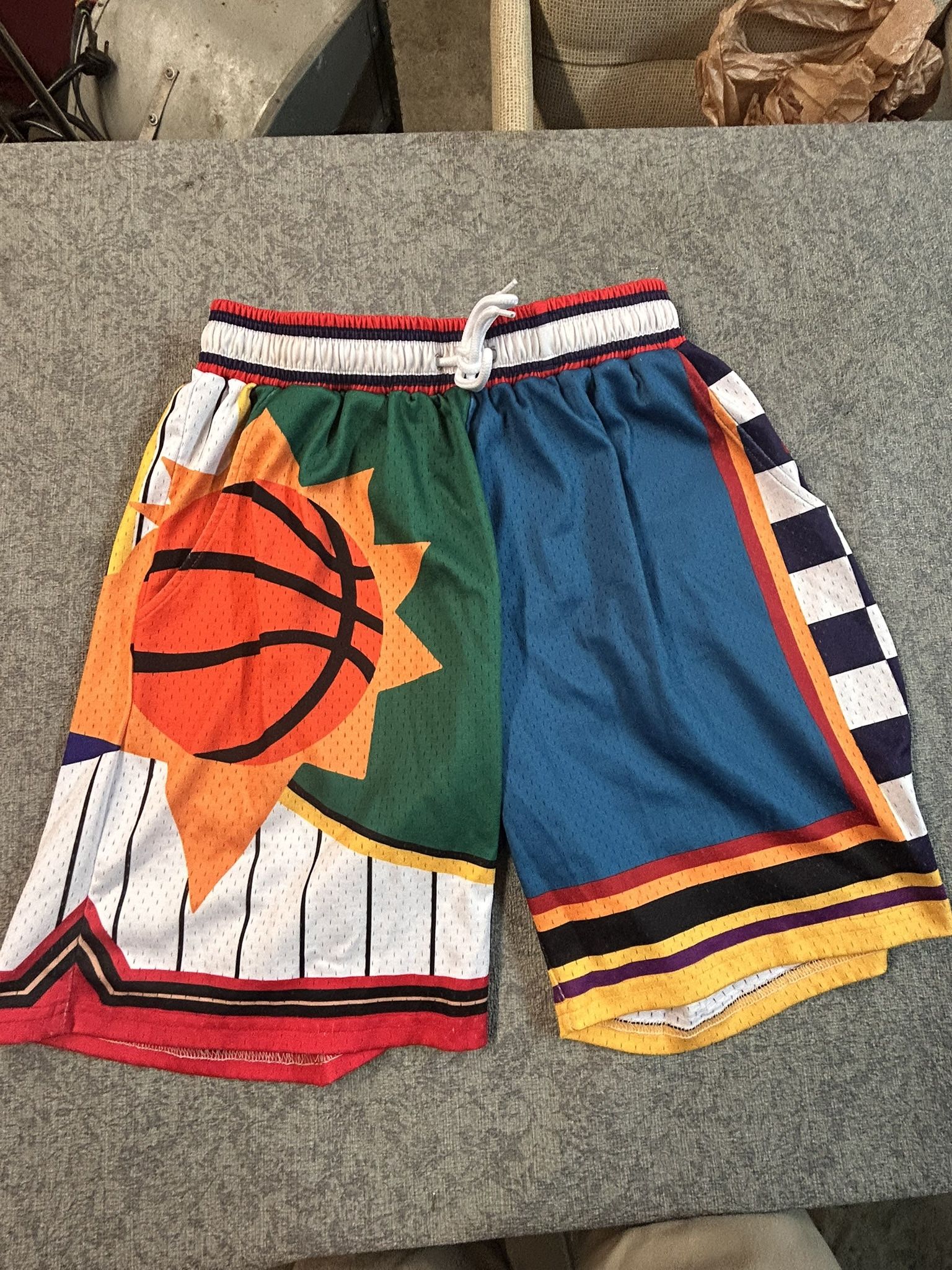 Graphic Basketball Shorts