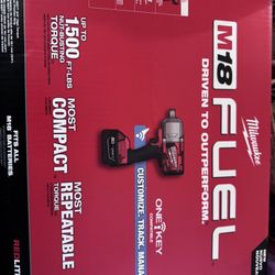 New M18 Fuel 3/4” Impact Wrench 