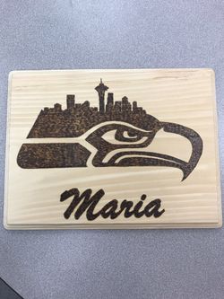 Wood Burned Plaque “Customizable”