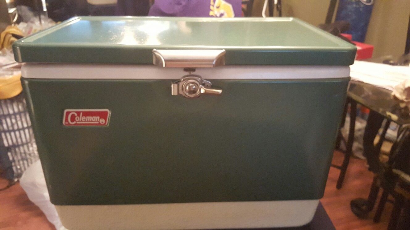 1970's Coleman cooler