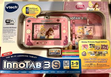 VTech InnoTab 3S Disney Princess Royal Edition - Kids Learning Tablet