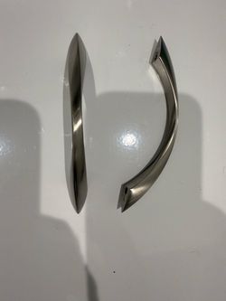 Brushed Nickel Door Pull Handles