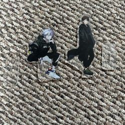 Radio Eva Shinji Kaworu Acrylic Stands