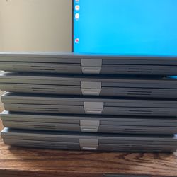 Lot Of 5 Dell Latitude D505 Laptops 
