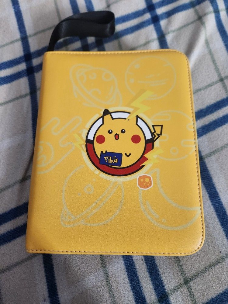 Pikachu Card Book With 2x2 Card Sleeves