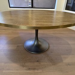 Four Hands Reclaimed Oak Oval Dining Table