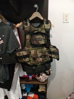 Camo Army Vest