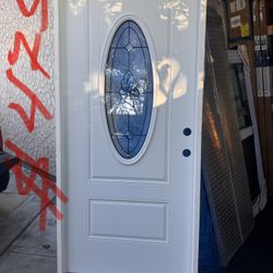 Puerta Nueva De Exterior De Metal Size 36x80