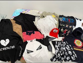 Clothes, Hoodies, Shorts, Shirts For Young Men Size M, L, XL, Different Prices, Some New, Some Barely Used