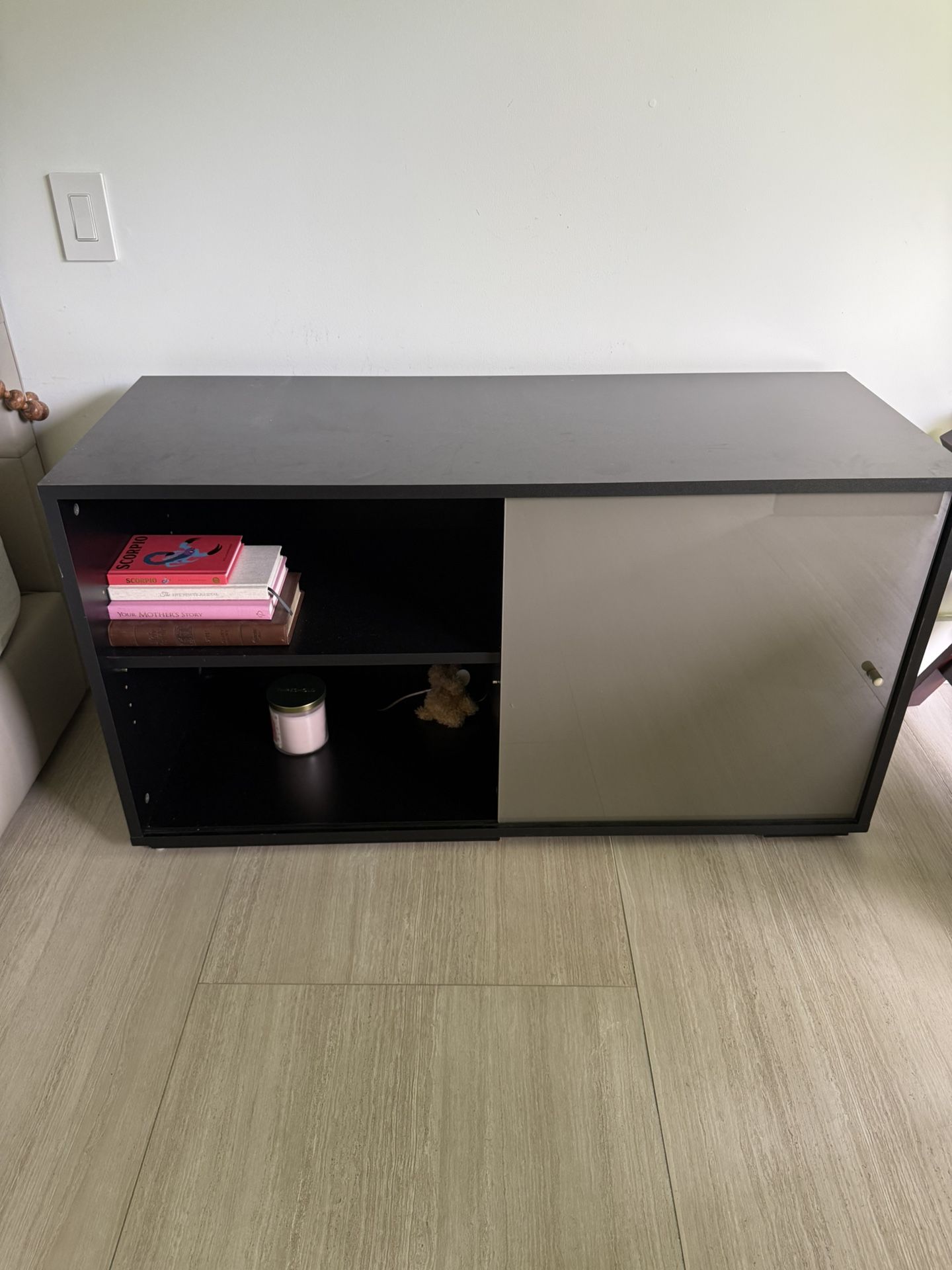 Tv Unit With Storage, Nightstand With Storage 