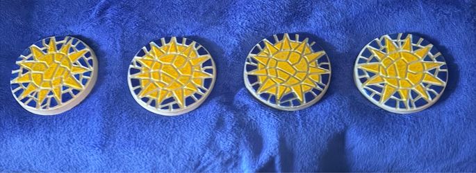 4 Decoration stepping stones