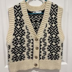 New sweater vest Zara ( Lost Tag) 