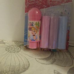 Disney Princess, 3pcs Chalk,& Holder.