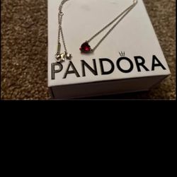 Pandora Heart Necklace – Elegant & Timeless Sterling Silver Piece ❤️✨