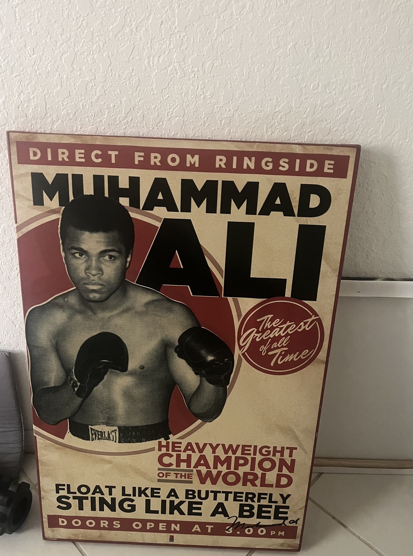 Muhammad Ali Portrait Wall Art