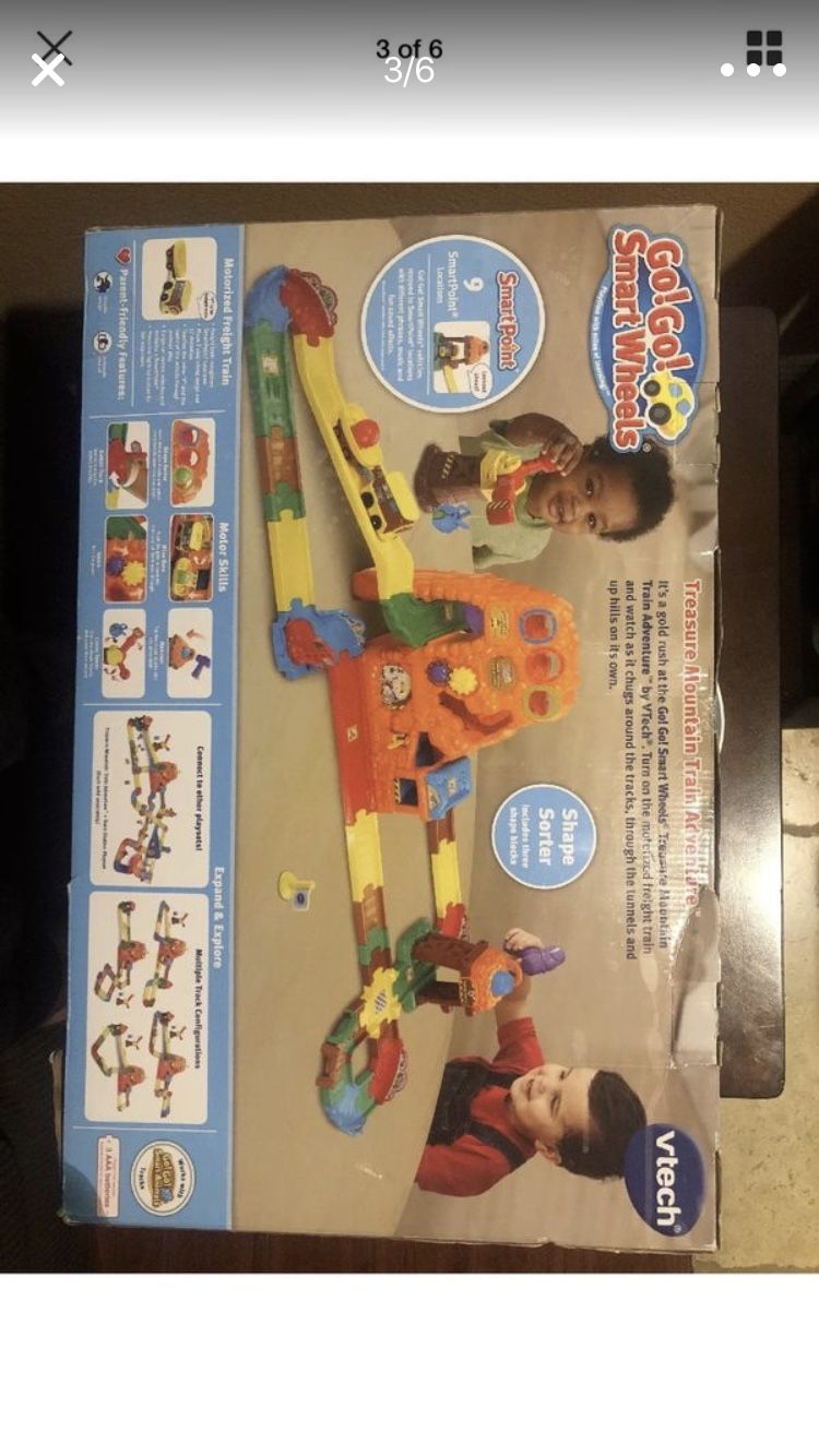 Vtech treasure mountain train track best sale configurations