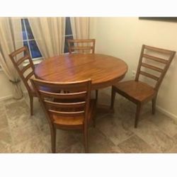 Dining Room Table And 4 Chairs $350.00