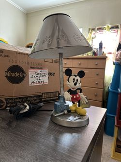 Lamp Grey Mickey Mouse