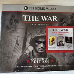 The War Collector's Edition 6 DVD Set, Companion Book & Soundtrack -New Sealed