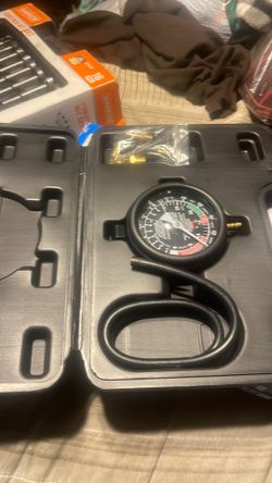 Fuel pump  and vacuum gauge tester