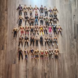 WWE And AEW Figures 42 Count